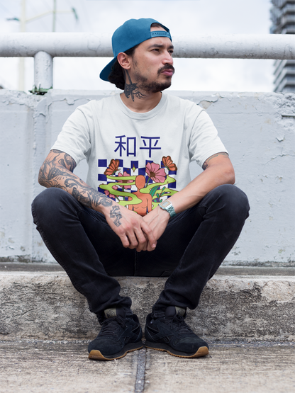 Unisex Slide[Bye] "Peace" tee