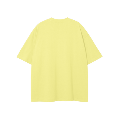 Unisex Slide[Bye] Falling Stairs Tee (Yellow)