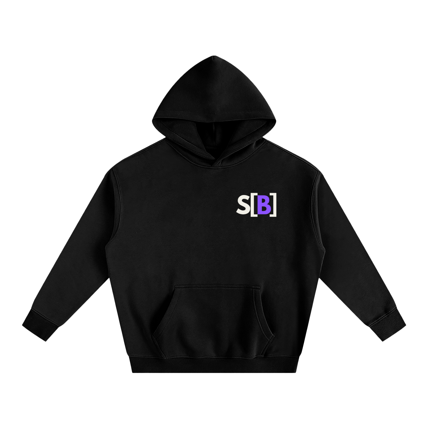 Slide[Bye] Black 'N Purple Hoodie.