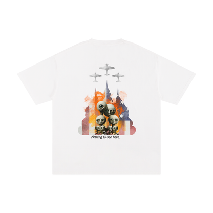 Nothing To See Here Tee (WHITE)