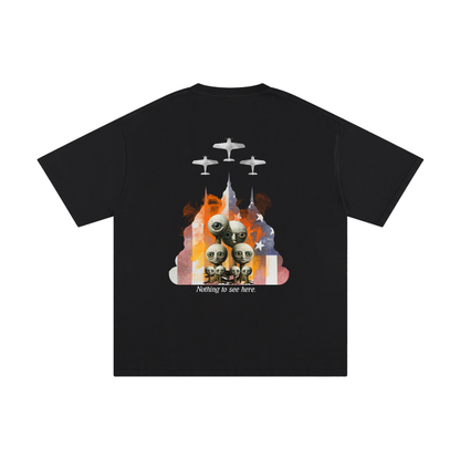 Nothing To See Here Tee (BLACK)