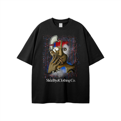 slidebye,trippy ,dali,shirt