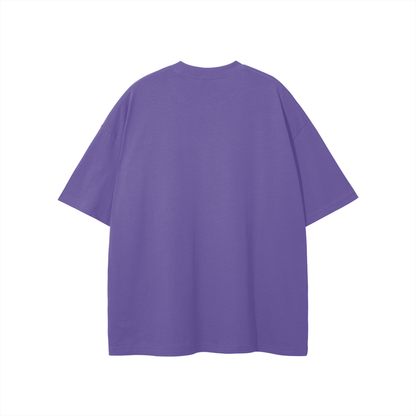 Unisex Slide[Bye] Falling Stairs Tee (Purple)