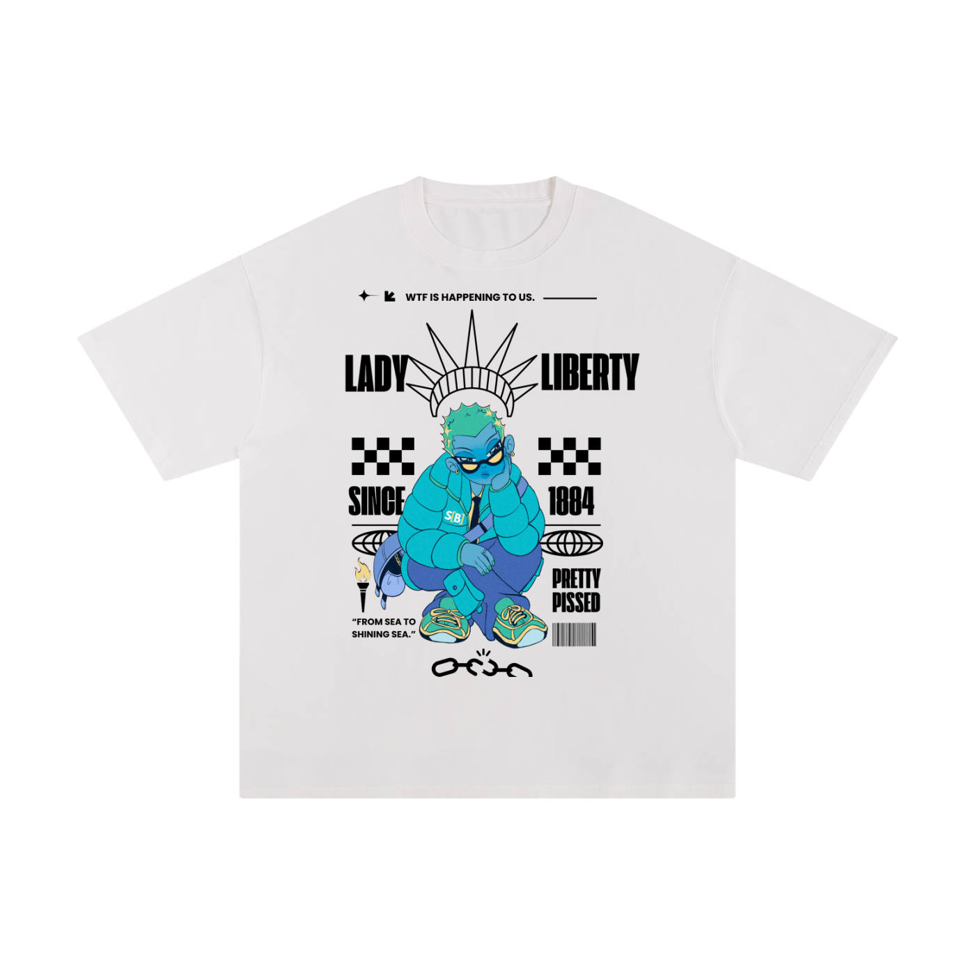 lady liberty,streetwear