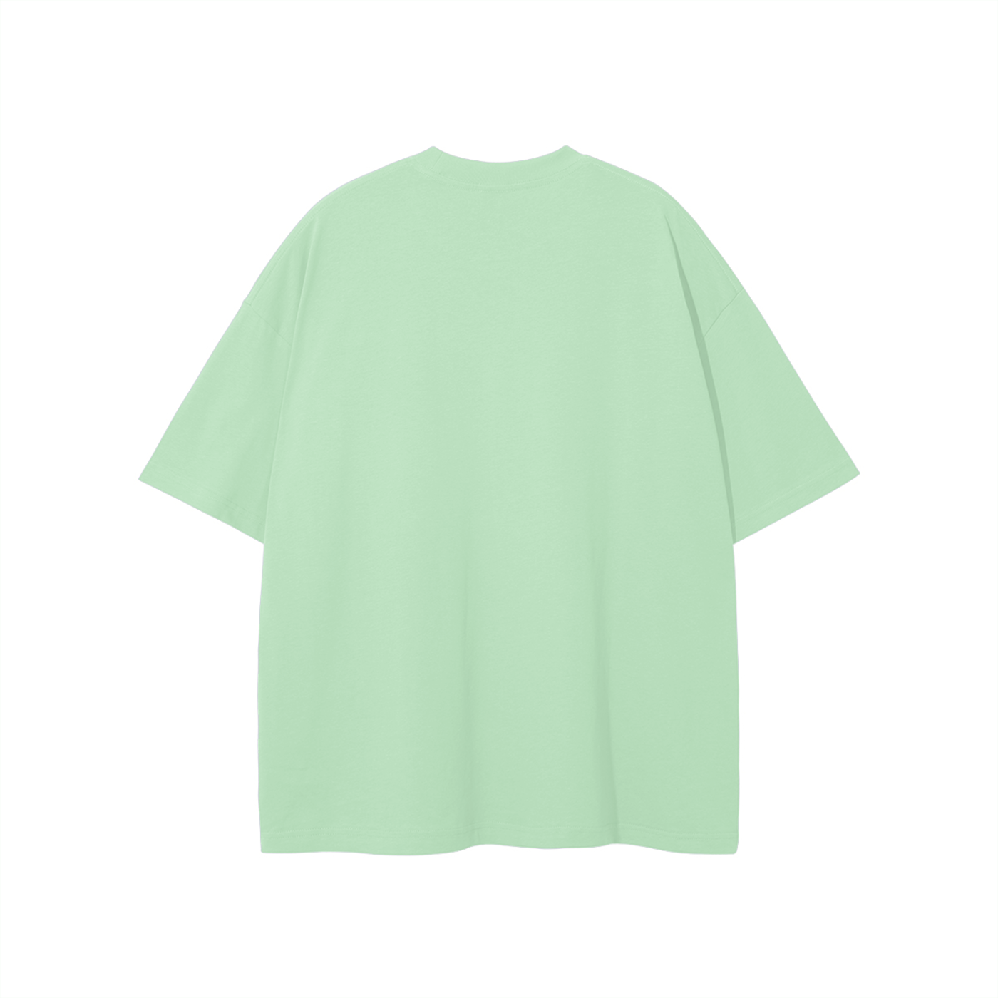 Unisex Slide[Bye] Falling Stairs Tee (Light Green)